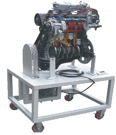 JD/QC719汽油电控发动机解剖动态演示台（4缸）