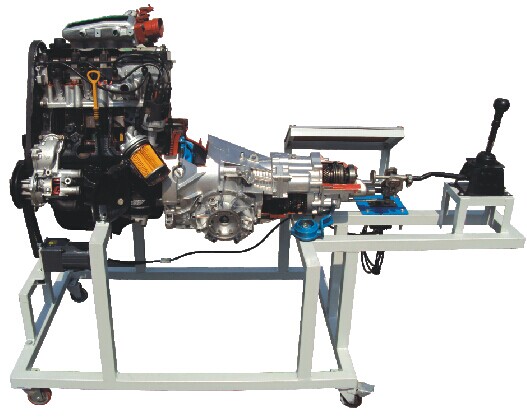 JD/719B桑塔纳2000发动机变速器解剖运行台