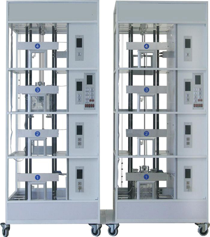 JDTSL-2009双联四层透明仿真教学电梯模型