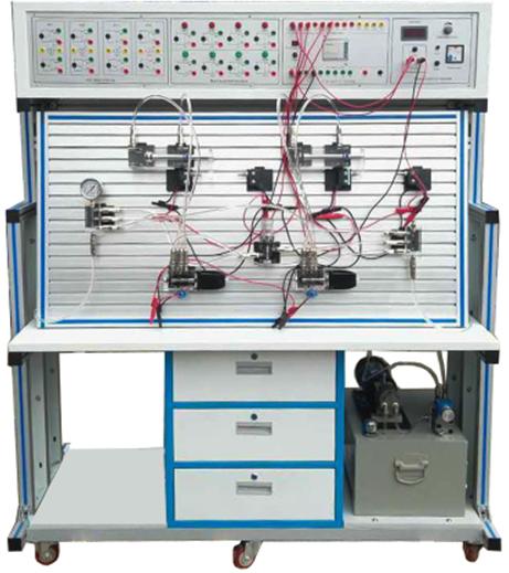 JDYY-19C透明液压传动与PLC实训装置(铝合金框架)